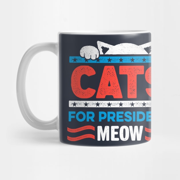 Cats for President MEOW by DeepFriedArt